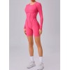 Гладкий комбінізон Shorts Body Crop top Skin model 78